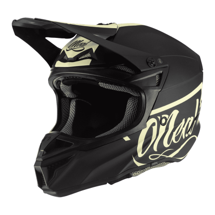 Casca Motocross O'NEAL 5SERIES RESEDA NEGRU/BEJ