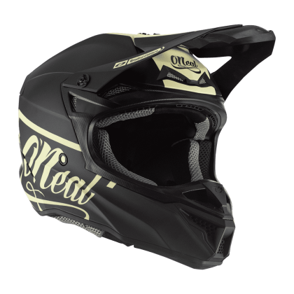 Casca Motocross O'NEAL 5SERIES RESEDA NEGRU/BEJ