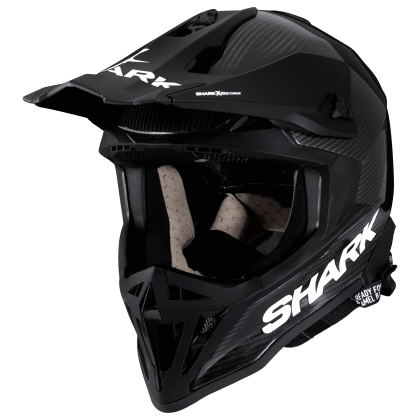 Motocross helmet SHARK VARIAL RS CARBON SKIN WHITE