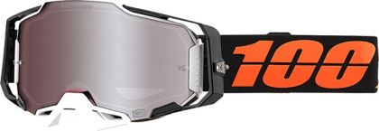 Ochelari Motocross 100% ARMEGA BLACKTAIL HIPER SILVER MIRROR