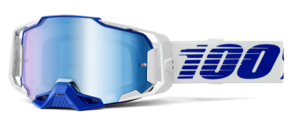 Ochelari de protectie motocross 100% ARMEGA BLUE - MIRROR BLUE