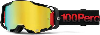 Motocross Goggles 100% ARMEGA TZAR MIRROR GOLD