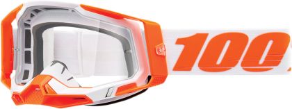 Motocross Goggles 100% RACECRAFT ORANGE CLEAR