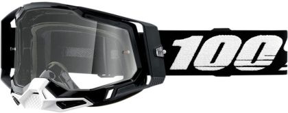 Motocross Goggles 100% RACECRAFT2 BLACK-CLEAR