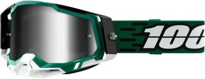 Motocross Goggles 100% RACECRAFT2 MILORI-MIRROR SILVER