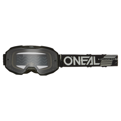 Motocross goggles O'NEAL B-10 SOLID BLACK - CLEAR V.24