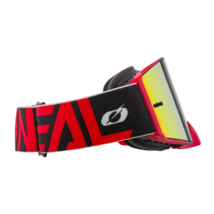 Motocross goggles O`NEAL B-30 BOLD BLACK/RED - RADIUM