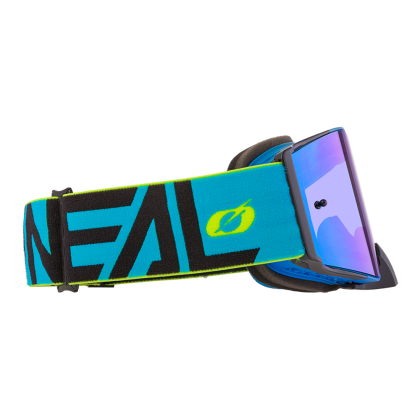 Γυαλιά Motocross O`NEAL B-30 BOLD BLUE/NEON YELLOW - RADIUM BLUE