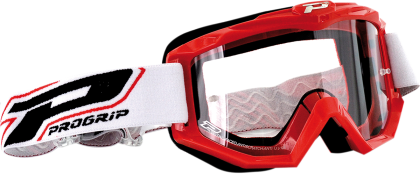 Motocross Goggles PROGRIP 3201 ATZAKI RED