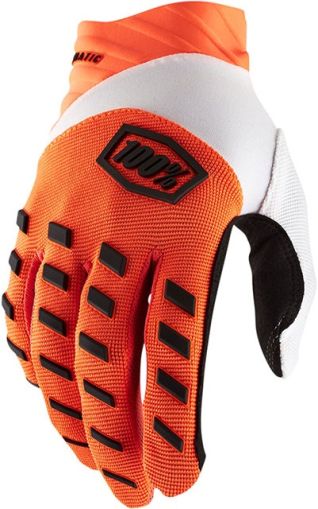 Motocross Gloves 100% AIRMATIC 22 ORANGE