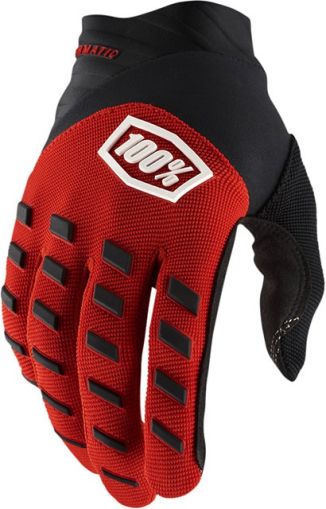 Motocross Gloves 100% AIRMATIC 22 RED