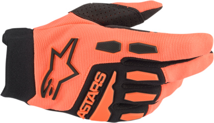 ALPINESTARS FULL BORE BLACK/ORANGE motocross gloves