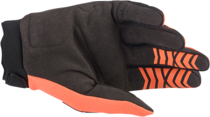 ALPINESTARS FULL BORE BLACK/ORANGE motocross gloves