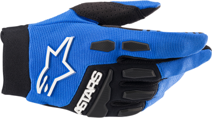 Mănuși de motocross ALPINESTARS FULL BORE BLUE/BK