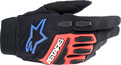 ALPINESTARS FULL BORE XT BLACK/RED motocross gloves