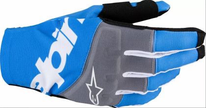 ALPINESTARS MX TECHSTAR BK/BL motocross gloves