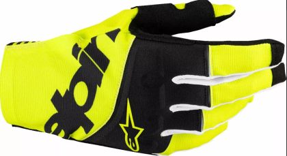 Γάντια μοτοκρός ALPINESTARS MX TECHSTAR BK/YW