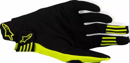 ALPINESTARS MX TECHSTAR BK/YW motocross gloves