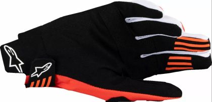 ALPINESTARS MX TECHSTAR BLK/ORG Motocross Gloves