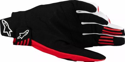 ALPINESTARS MX TECHSTAR BLK/RD Motocross Gloves