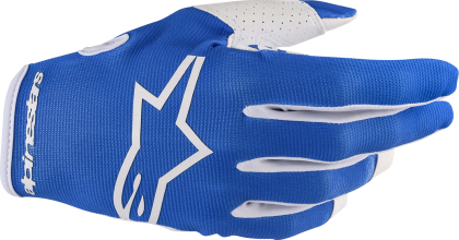 ALPINESTARS RADAR BLUE/WHITE motocross gloves