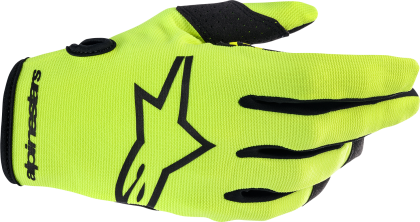 Motocross Gloves ALPINESTARS RADAR YELLOW/BLACK