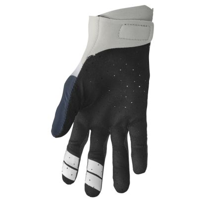 Motocross gloves THOR AGILE RIVAL MIDNIGHT/GRAY