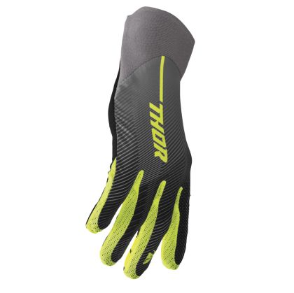 Motocross gloves THOR AGILE TECH GRAY/ACID