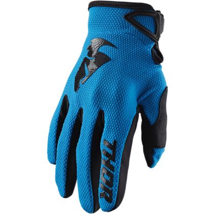 Motocross gloves THOR SECTOR BLUE GLOVE