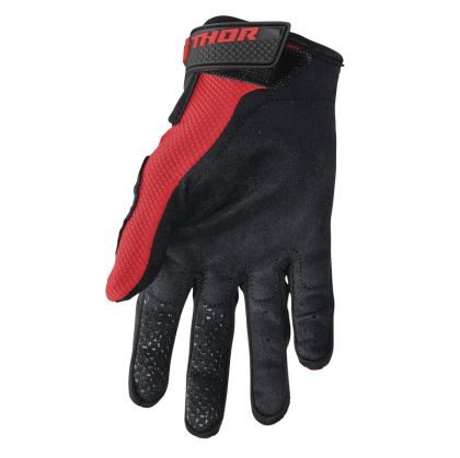 Motocross gloves THOR SECTOR RED/WHITE