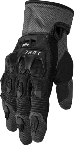 Motocross gloves THOR TERRAIN BLACK