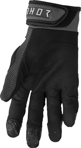 Motocross gloves THOR TERRAIN BLACK