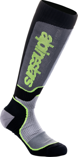 ALPINESTARS MX PLUS Motocross Socks BLK/GY/YLW