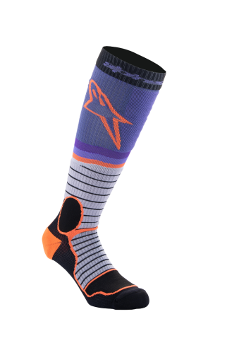 Șosete Motocross ALPINESTARS SOCK MX PRO PUR/BK/GY