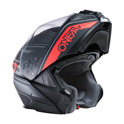 Open helmet M-SRS STRING V.22 BLACK/RED