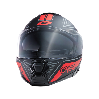 Open helmet M-SRS STRING V.22 BLACK/RED