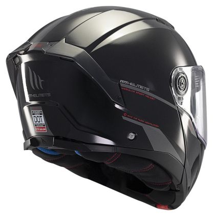 Open helmet MT ATOM 2 SV A1 BLACK