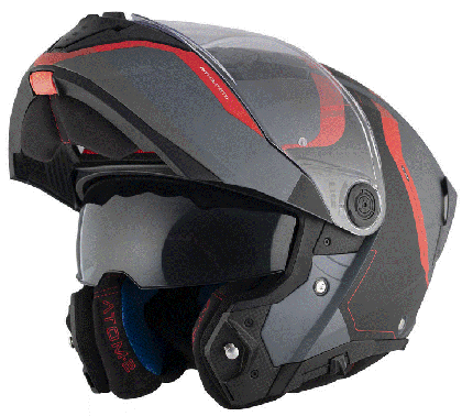 Open helmet MT ATOM 2 SV EMALLA B15 MATT