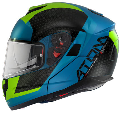 Отваряема каска MT ATOM SV ADVENTURE A7 GLOSS BLUE