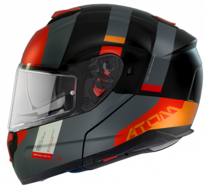 OPEN HELMET MT ATOM SV GOREX B4 MATT ORANGE