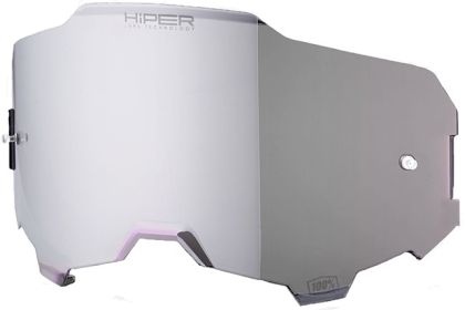 Placa HIPER pentru ochelari 100% ARMEGA-SILVER MIRROR