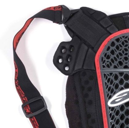 Protectie spate ALPINESTARS NUCLEO KR-3 NEGRU/ROSU