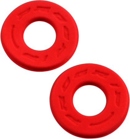 Protector pentru mânere de motocross PROGRIP DONUTS RED