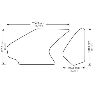 Протектор за резервоар HONDA CBR 1000 RR HDR214/PR3438