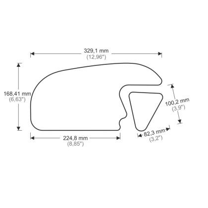 Протектор за резервоар HONDA CBR 600 RR HDR217/PR3435