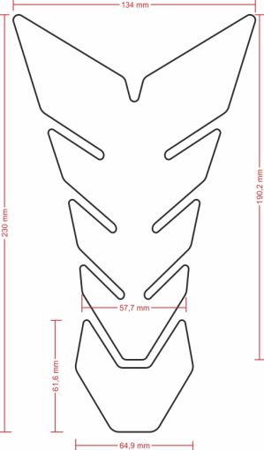 Протектор за резервоар ONEDESIGN  CGAN135P