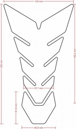 Протектор за резервоар ONEDESIGN CGBE16P/PR3488