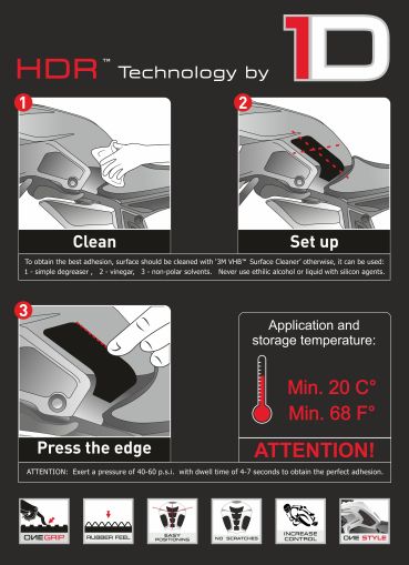 ONEDESIGN PAD9P/PR3554 Tank Protector