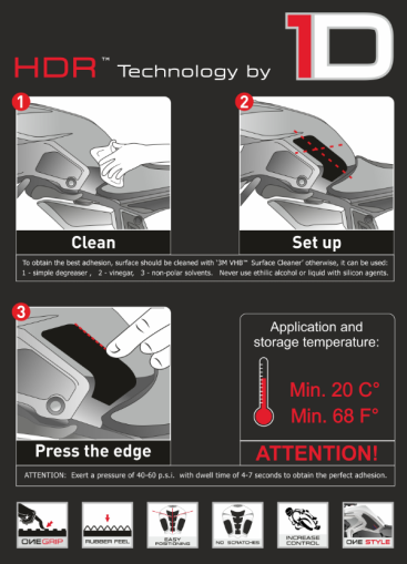 Протектор за резервоар YAMAHA TRACER 9 2021/23 TRANSPERENT