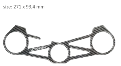 Протектор за трипътник PPSK14P/PR3240 KAWASAKIZX6R 636 2012-2014г